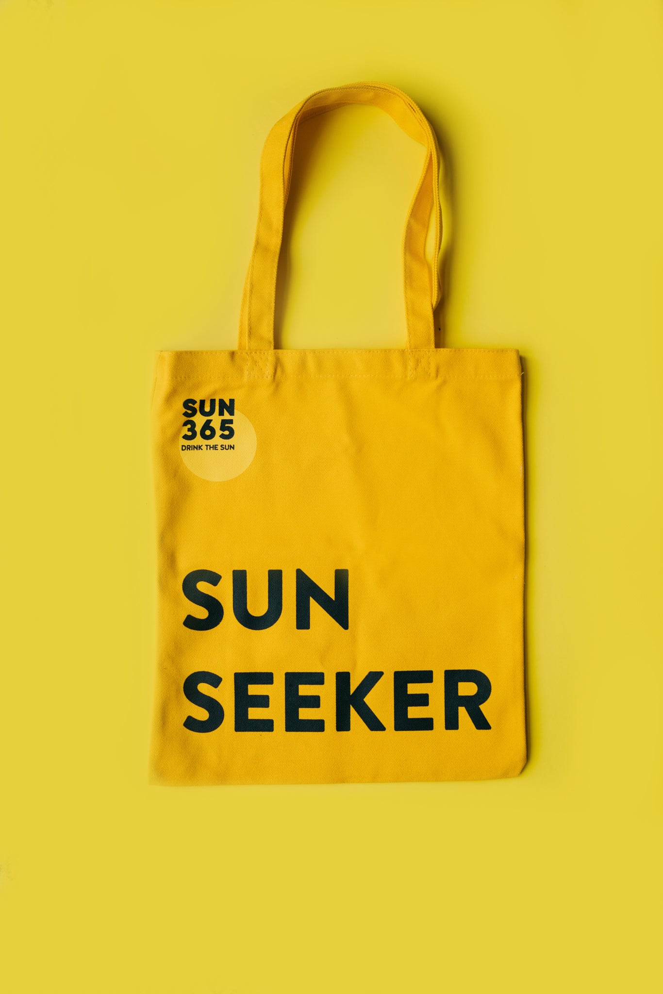 SUN365 ECO FRIENDLY COTTON SHOPPING BAG (YELLOW)